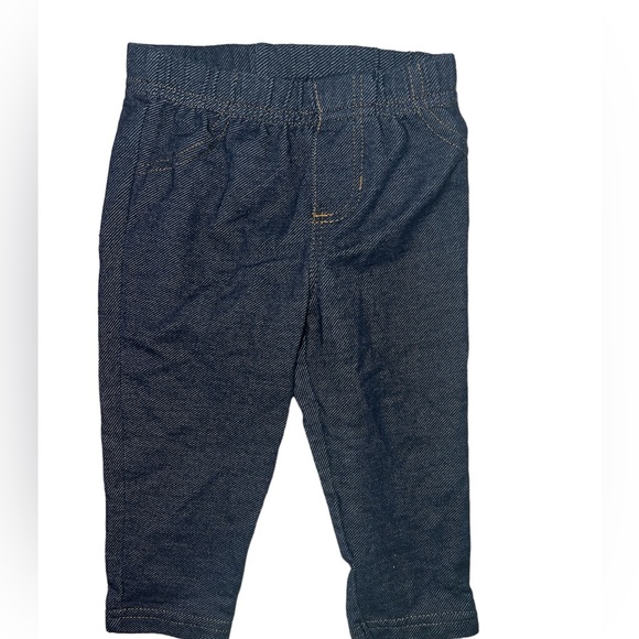 CARTERS | 3 PIECE MATCHING FLORAL BUTTON UP HOODIE POLKA DOT RUFFLE OUTFIT 6-9 M - Picture 7 of 8